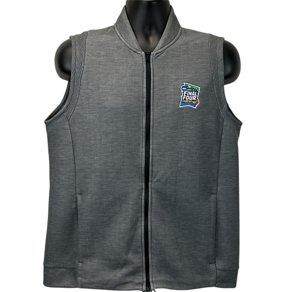 2019 NCAA Final Four Vest College Basketball Under Armour Fitted Gray L Large - Picture 1 of 9